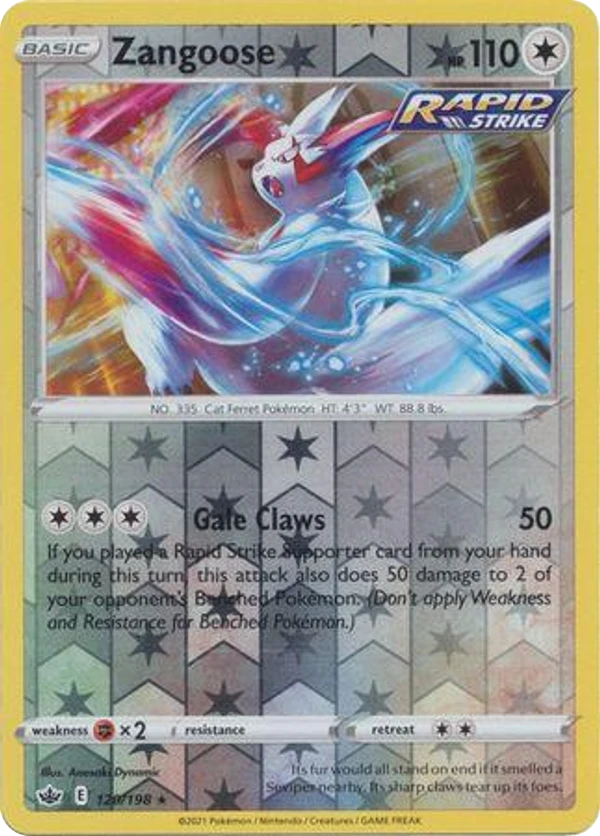 Zangoose — Chilling Reign #120 / 198
