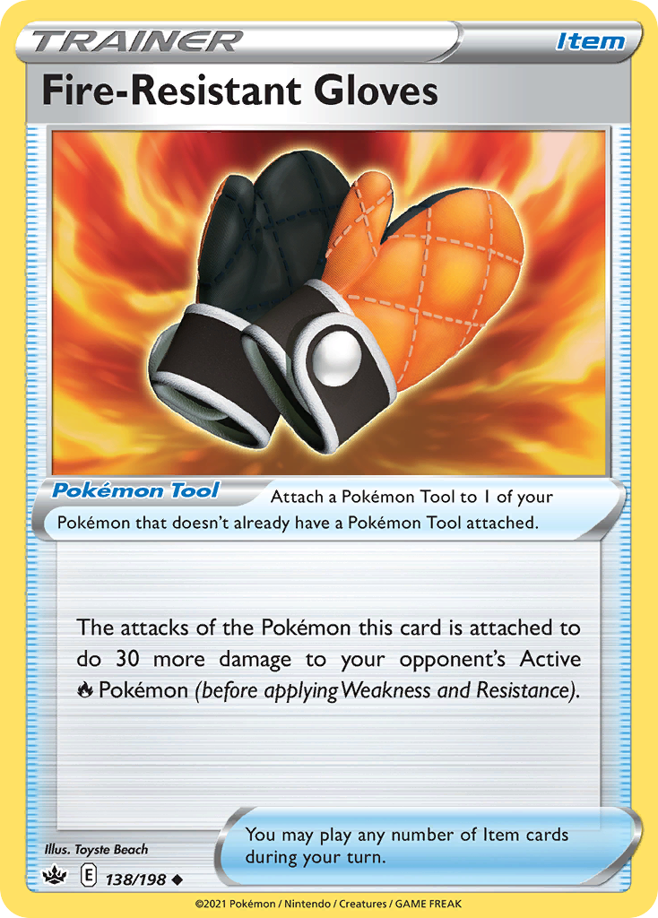 Fire-Resistant Gloves — Chilling Reign #138 / 198