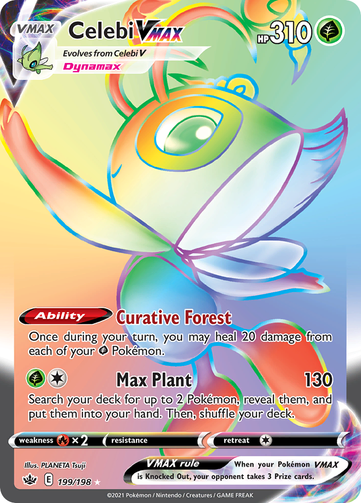 Celebi VMAX — Chilling Reign #199 / 198