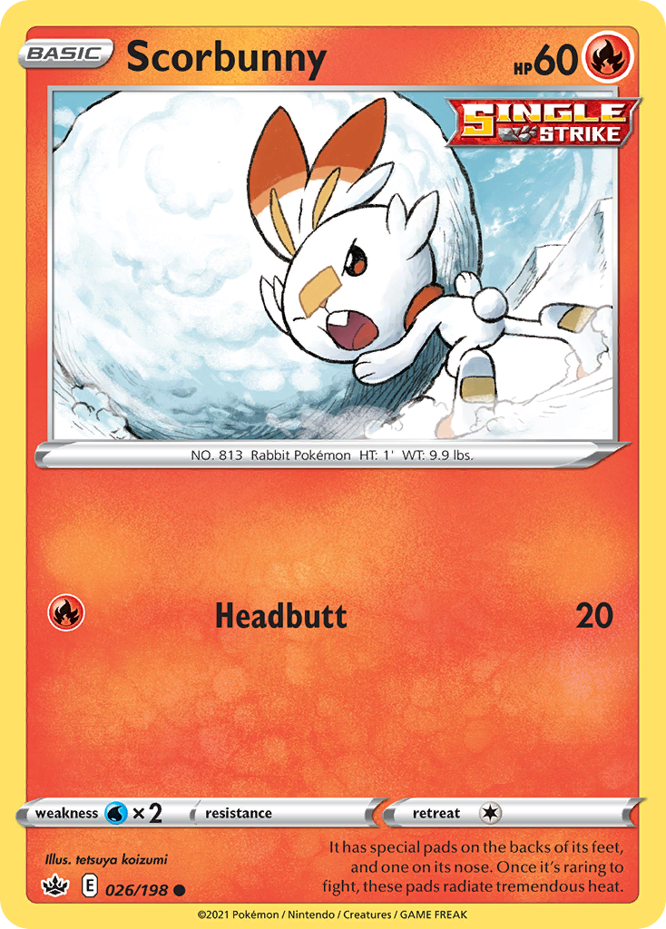 Scorbunny — Chilling Reign #026 / 198