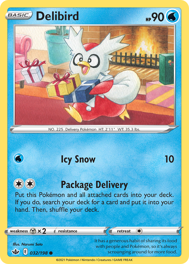 Delibird — Chilling Reign #032 / 198