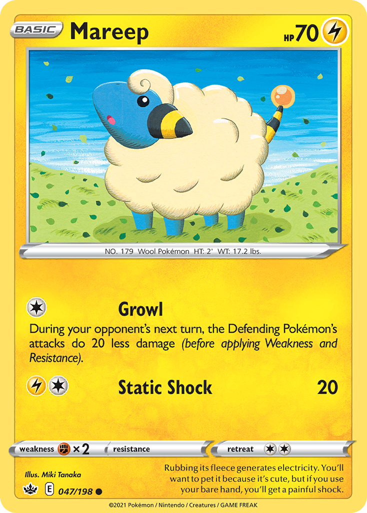 Mareep — Chilling Reign #047 / 198