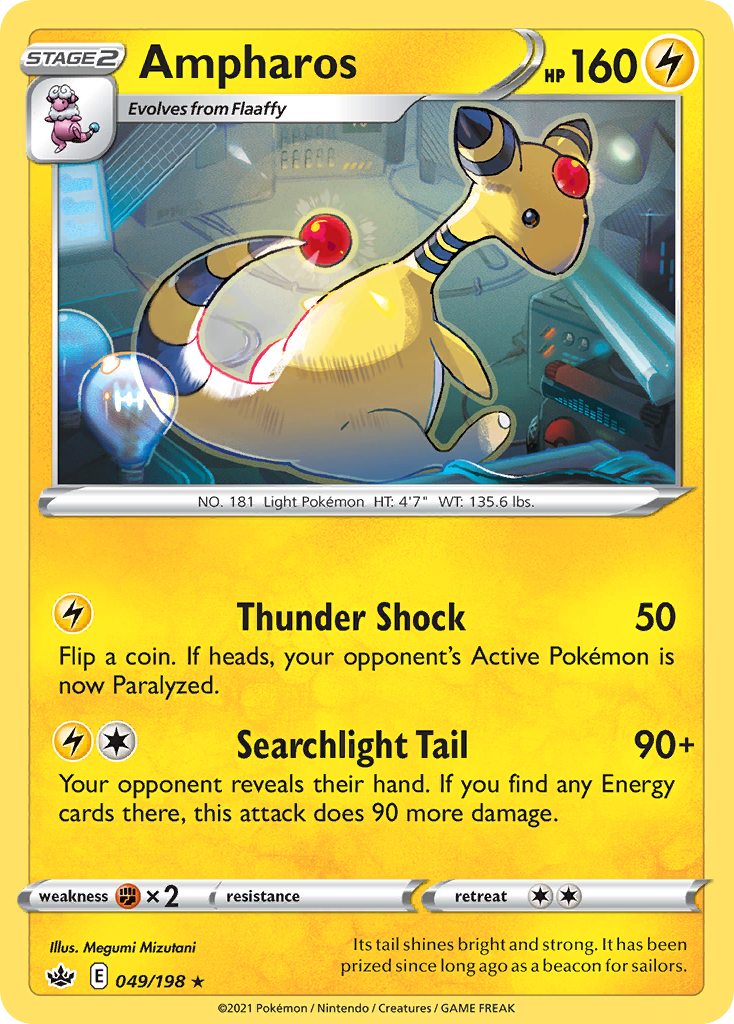 Ampharos — Chilling Reign #049 / 198