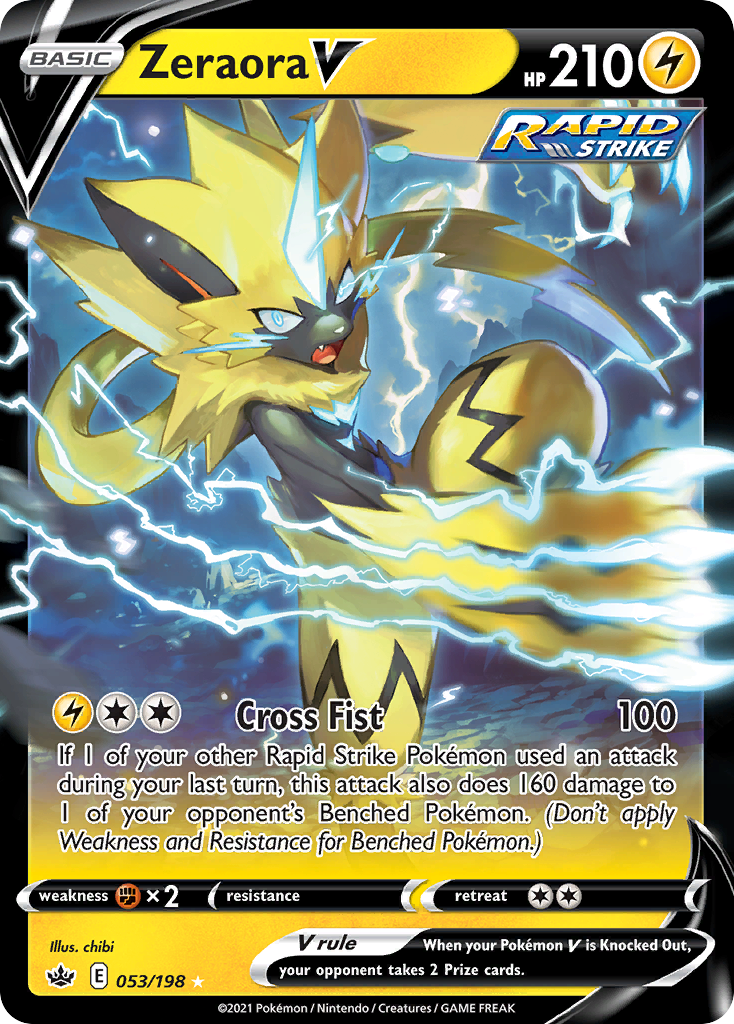 Zeraora V — Chilling Reign #053 / 198