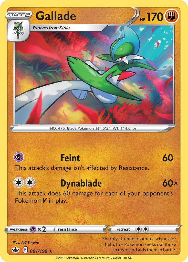 Gallade — Chilling Reign #081 / 198
