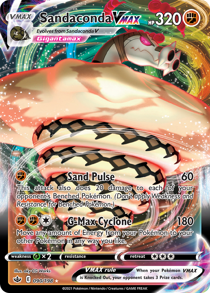 Sandaconda VMAX — Chilling Reign #090 / 198