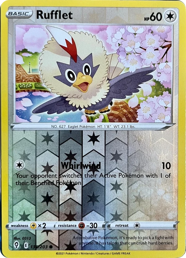 Rufflet — Evolving Skies #136 / 203