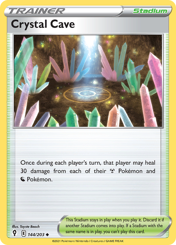Crystal Cave — Evolving Skies #144 / 203