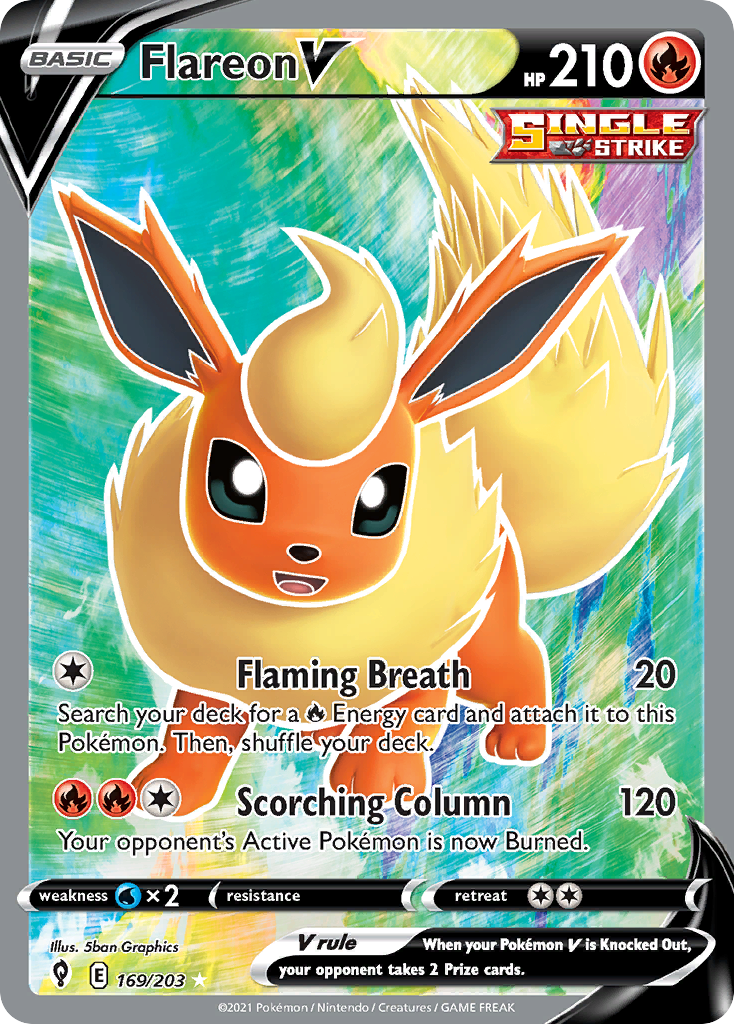 Flareon V — Evolving Skies #169 / 203