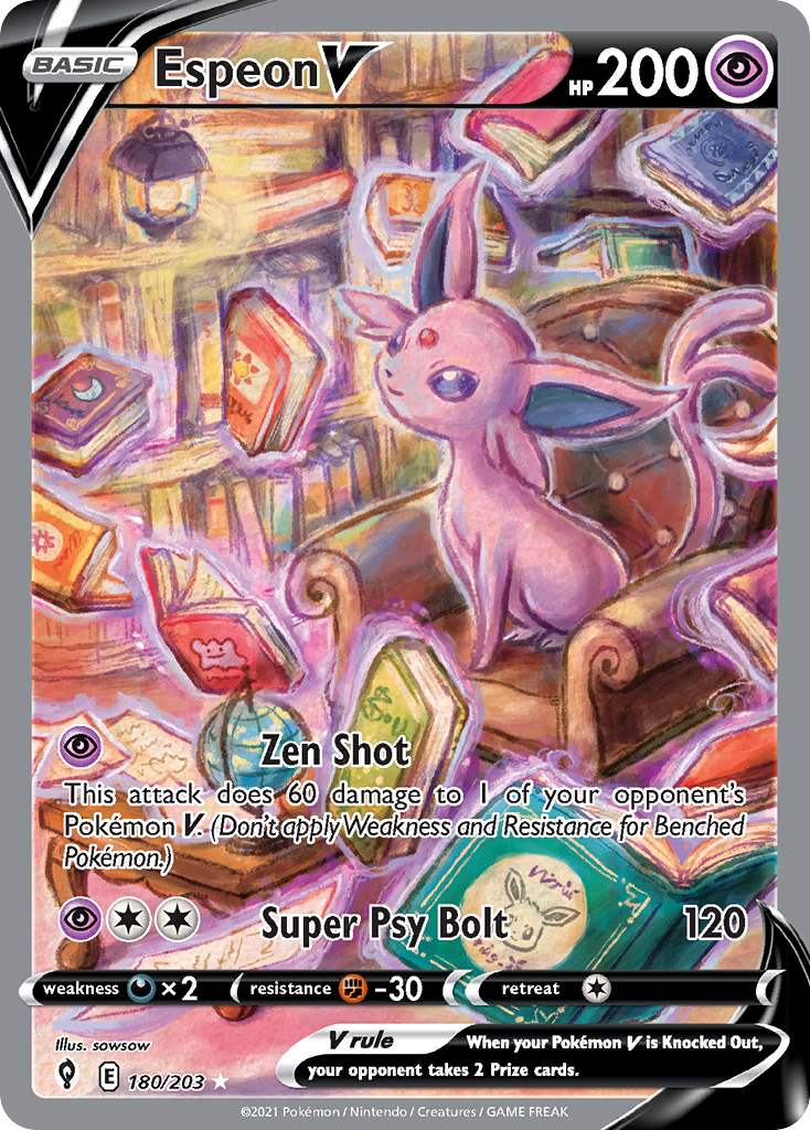 Espeon V — Evolving Skies #180 / 203