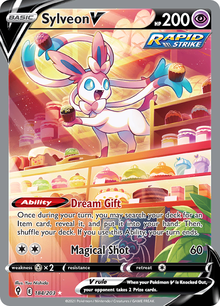 Sylveon V — Evolving Skies #184 / 203