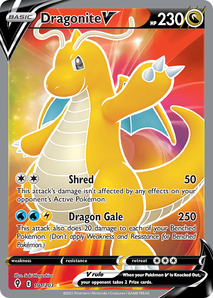 Dragonite V — Evolving Skies #191 / 203