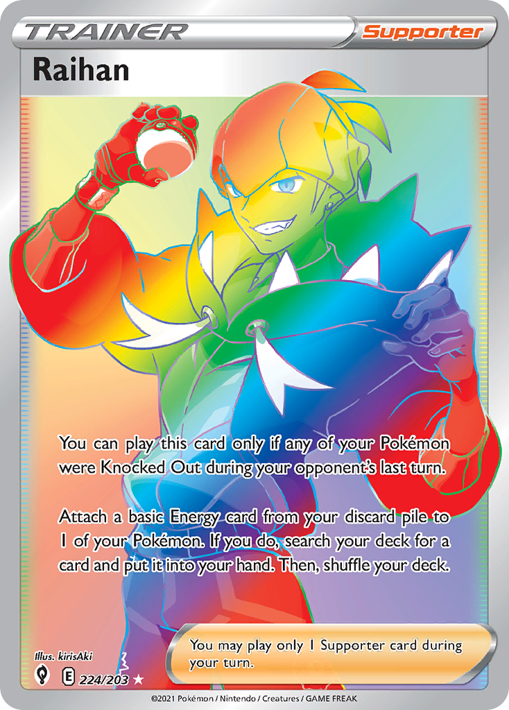 Raihan — Evolving Skies #224 / 203