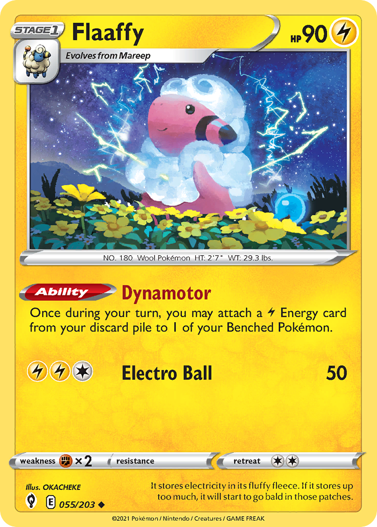 Flaaffy — Evolving Skies #055 / 203
