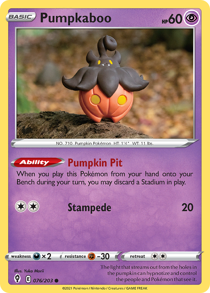 Pumpkaboo — Evolving Skies #076 / 203