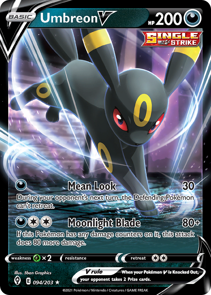 Umbreon V — Evolving Skies #094 / 203