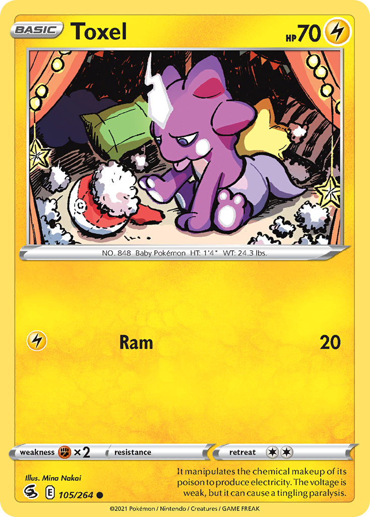 Toxel — Fusion Strike #105 / 264