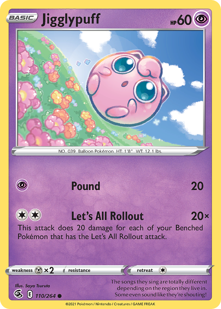 Jigglypuff — Fusion Strike #110 / 264