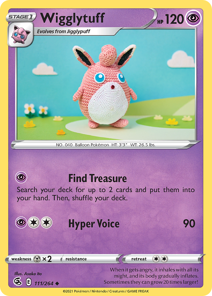 Wigglytuff — Fusion Strike #111 / 264