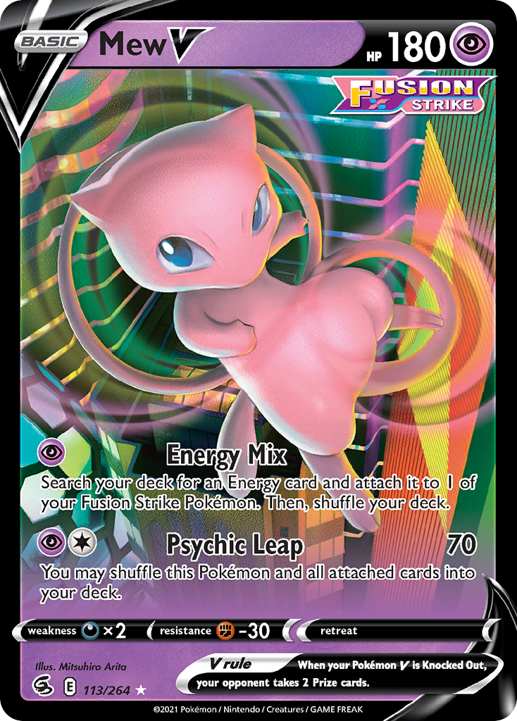 Mew V — Fusion Strike #113 / 264