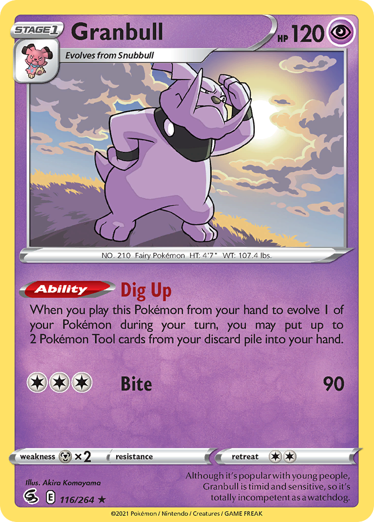 Granbull — Fusion Strike #116 / 264