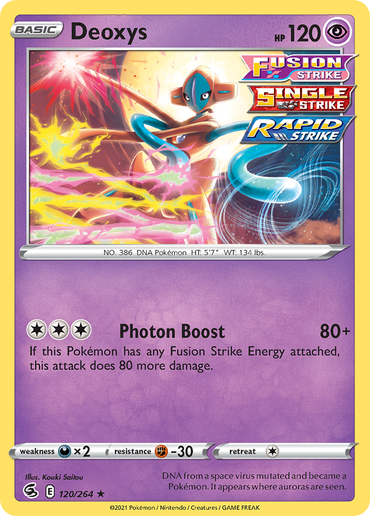 Deoxys — Fusion Strike #120 / 264