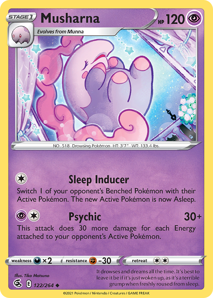 Musharna — Fusion Strike #122 / 264