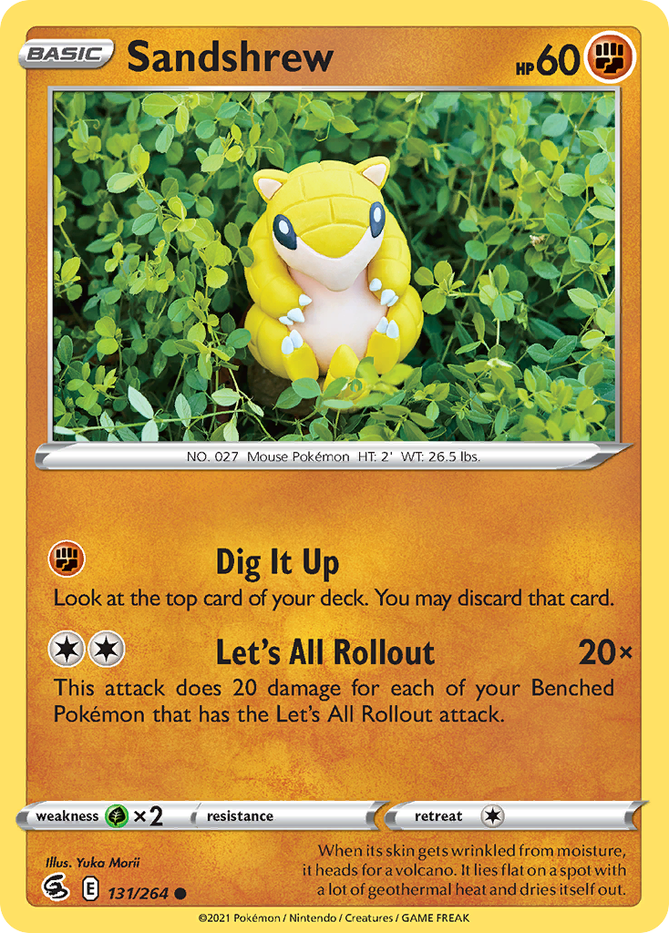 Sandshrew — Fusion Strike #131 / 264