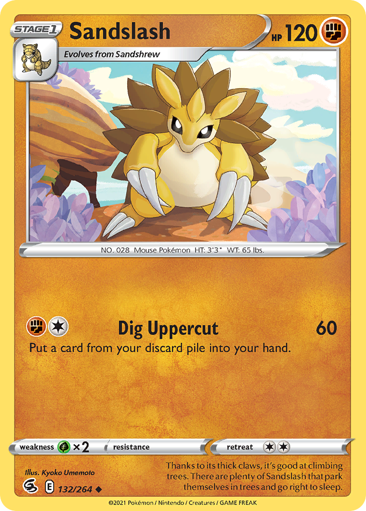 Sandslash — Fusion Strike #132 / 264