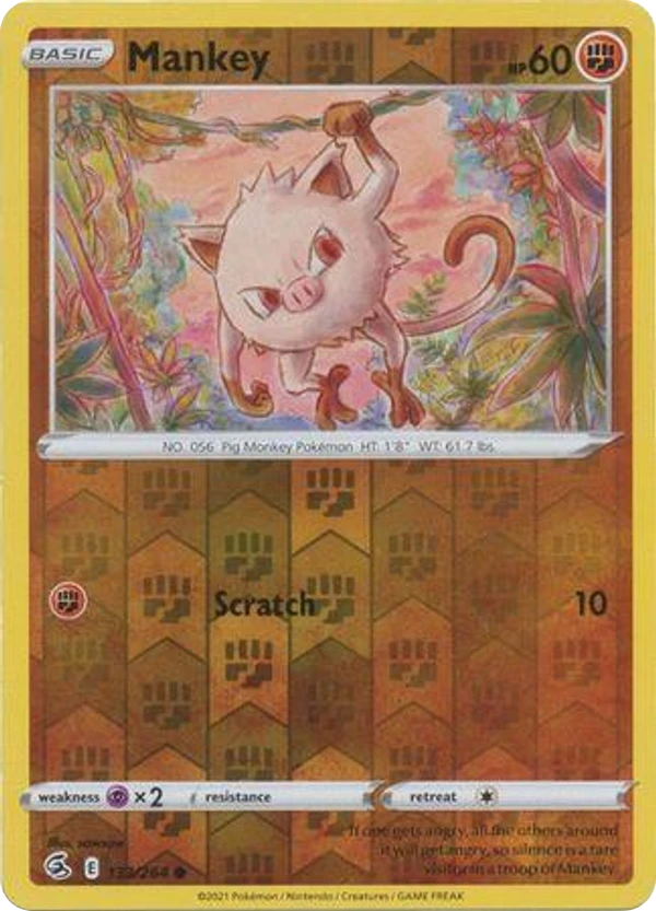 Mankey — Fusion Strike #133 / 264