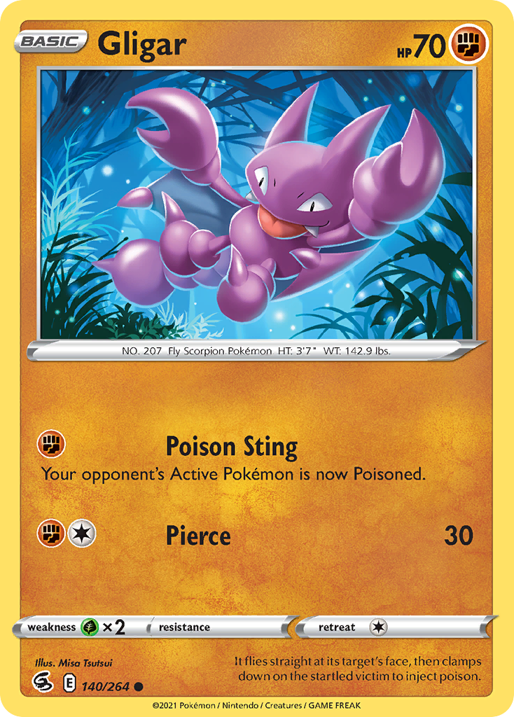 Gligar — Fusion Strike #140 / 264