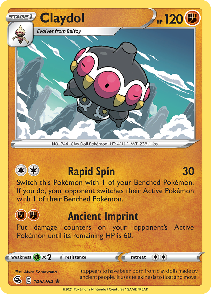 Claydol — Fusion Strike #145 / 264