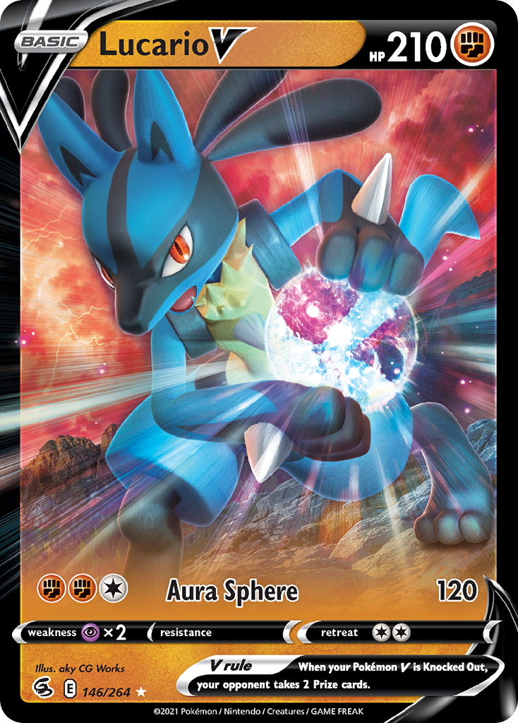 Lucario V — Fusion Strike #146 / 264