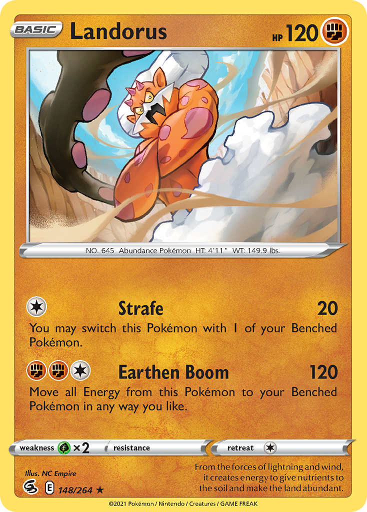 Landorus — Fusion Strike #148 / 264