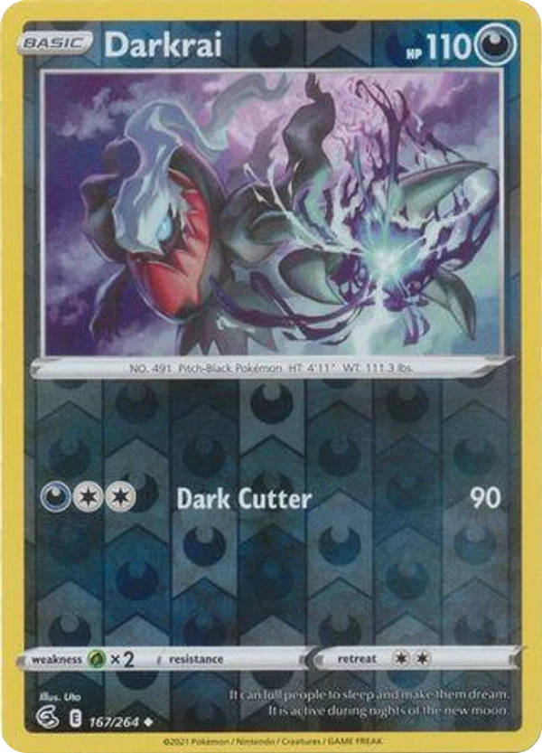 Darkrai — Fusion Strike #167 / 264