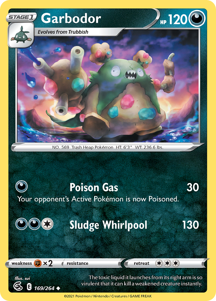 Garbodor — Fusion Strike #169 / 264