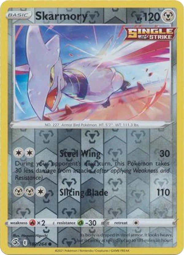 Skarmory — Fusion Strike #182 / 264