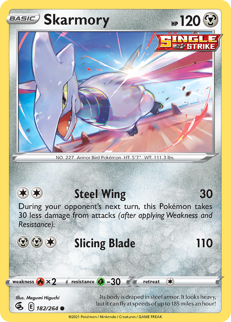 Skarmory — Fusion Strike #182 / 264