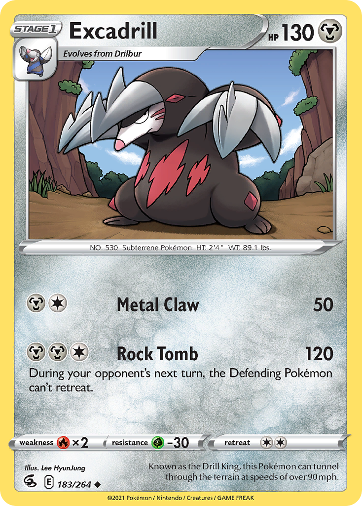 Excadrill — Fusion Strike #183 / 264