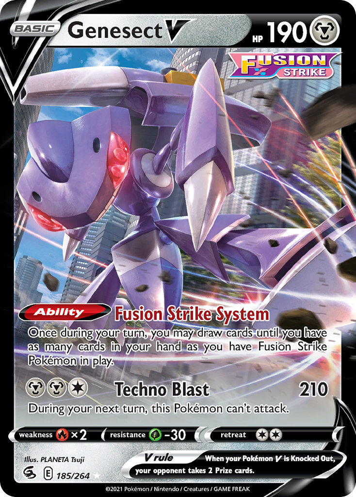 Genesect V — Fusion Strike #185 / 264