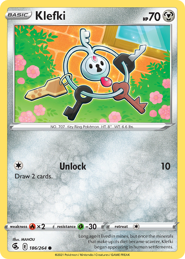 Klefki — Fusion Strike #186 / 264
