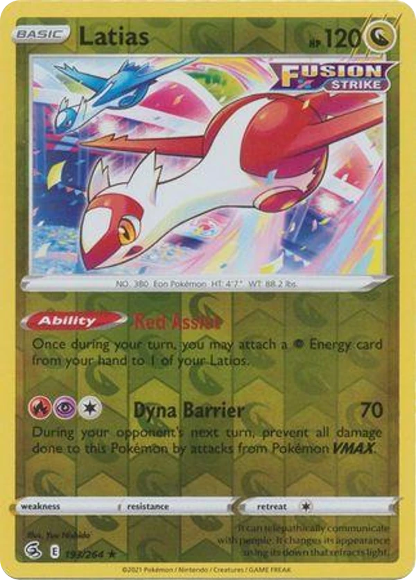 Latias — Fusion Strike #193 / 264