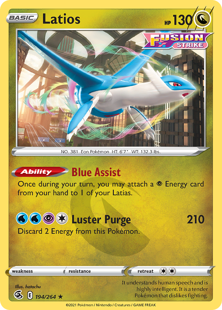 Latios — Fusion Strike #194 / 264