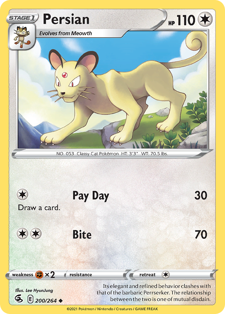 Persian — Fusion Strike #200 / 264