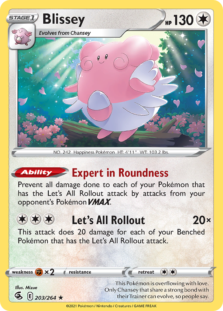 Blissey — Fusion Strike #203 / 264