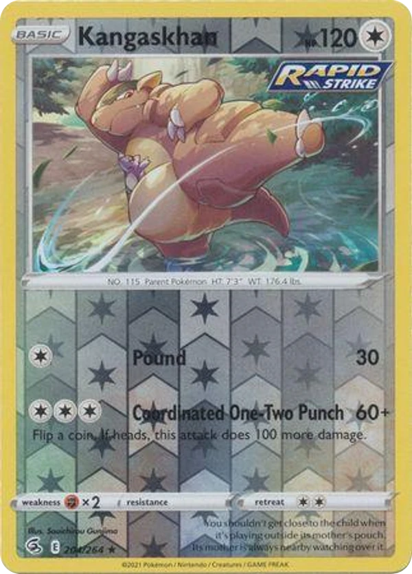 Kangaskhan — Fusion Strike #204 / 264