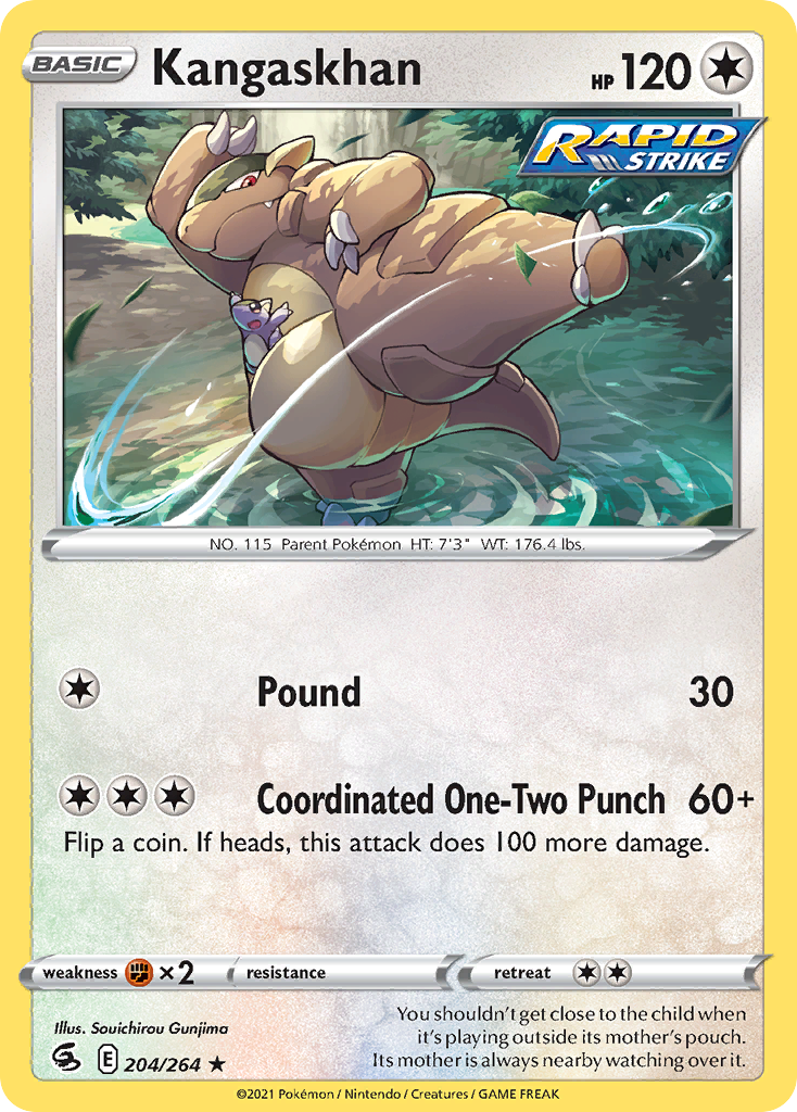 Kangaskhan — Fusion Strike #204 / 264
