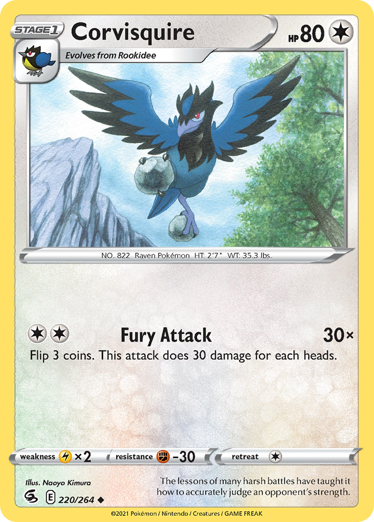 Corvisquire — Fusion Strike #220 / 264