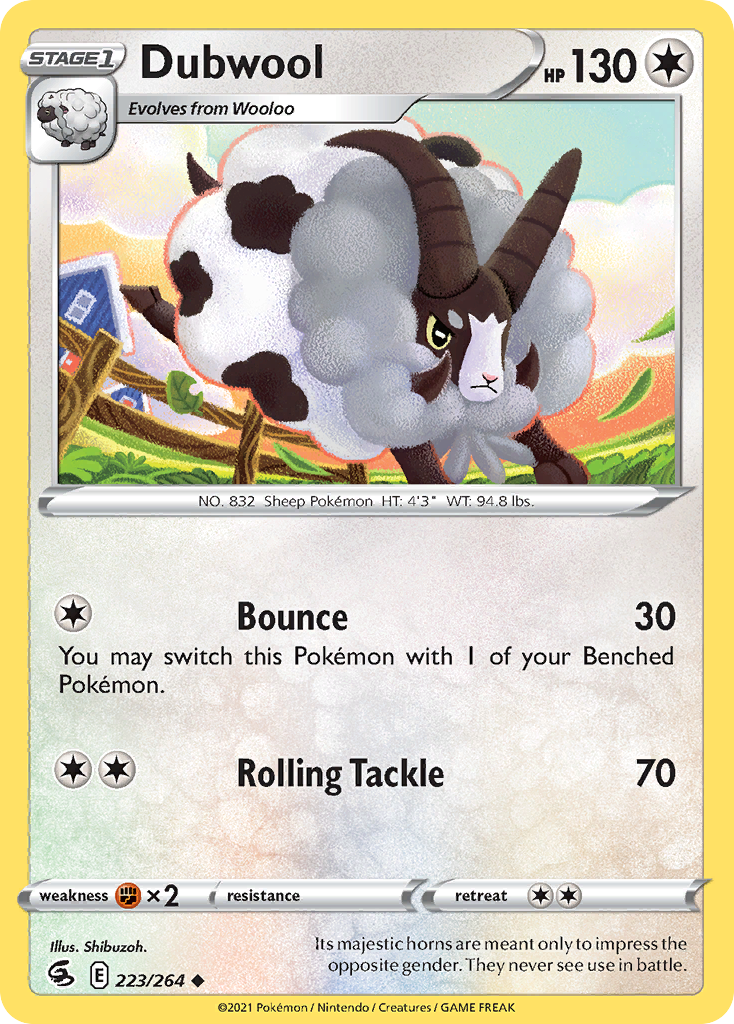 Dubwool — Fusion Strike #223 / 264