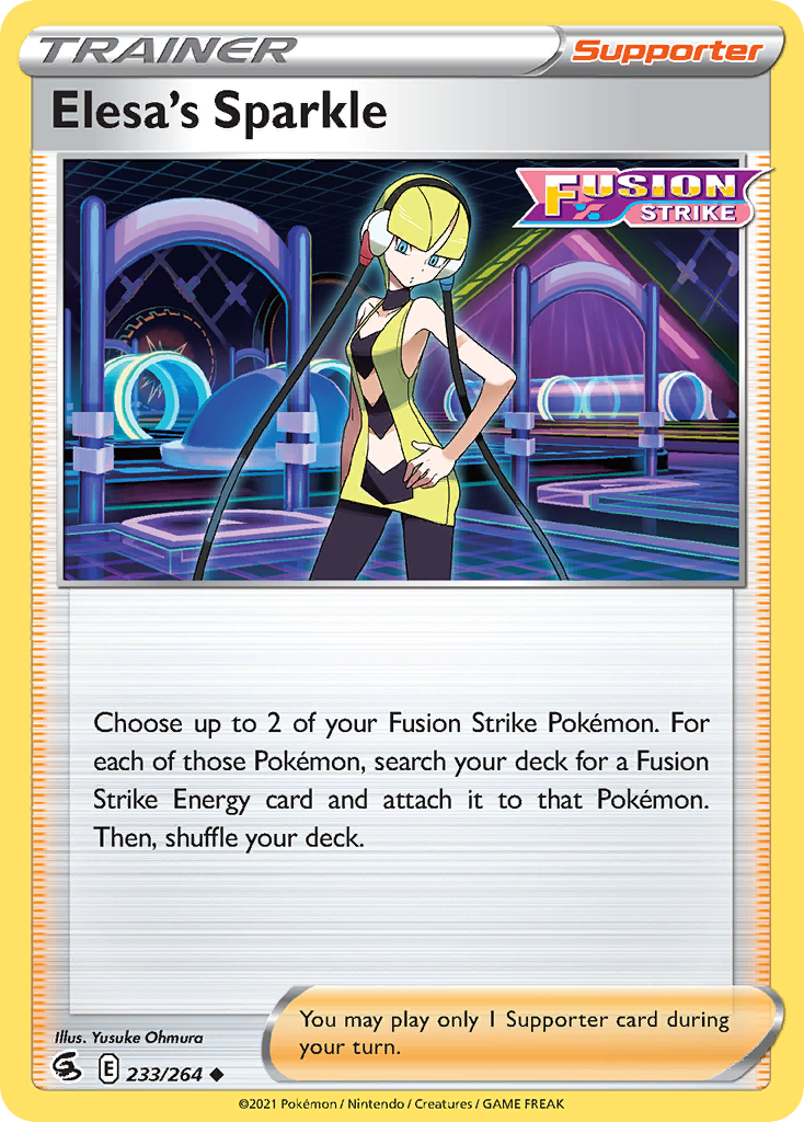 Elesa's Sparkle — Fusion Strike #233 / 264